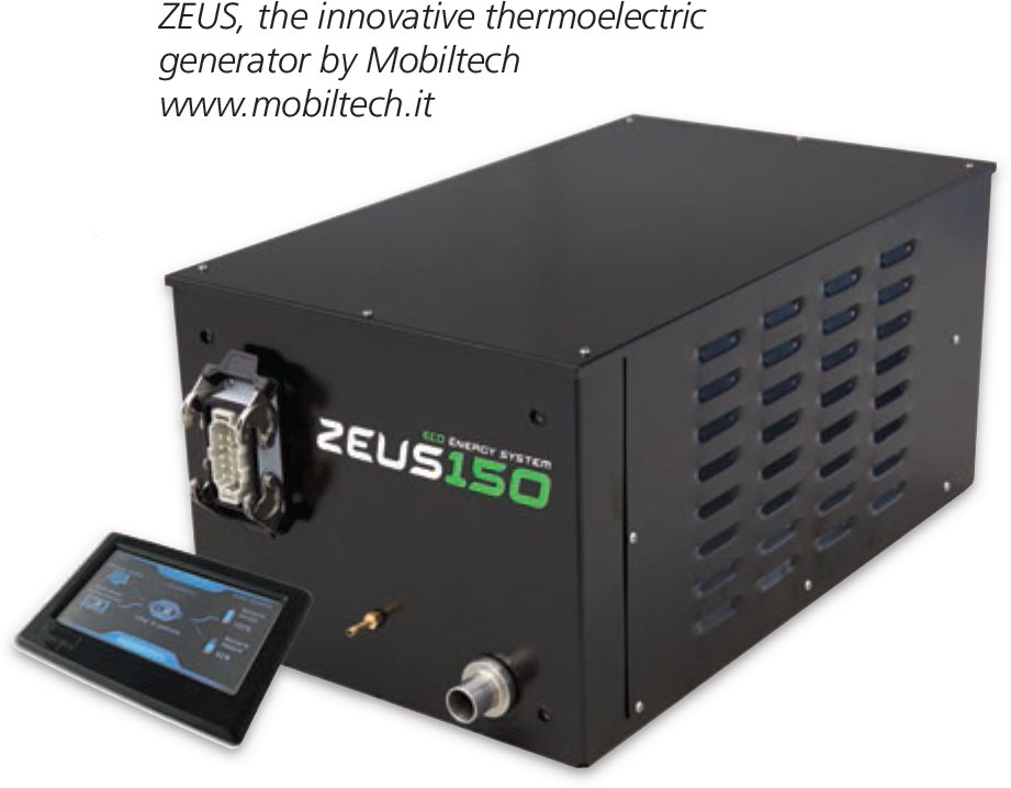 ZEUS innovative thermoelectric generator by Mobiltech